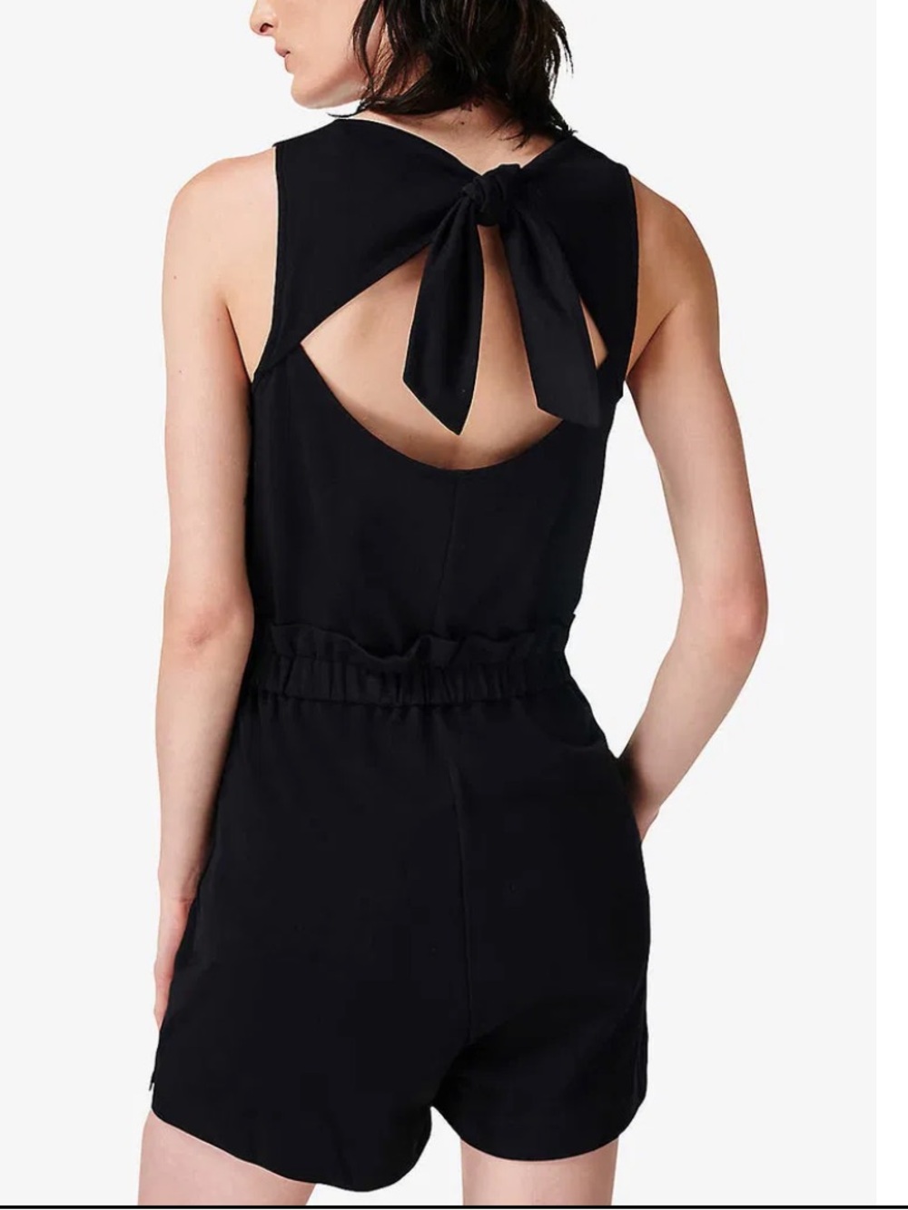 Sweaty Betty Harlow Tie-Back Cotton-Blend Jumpsuit
